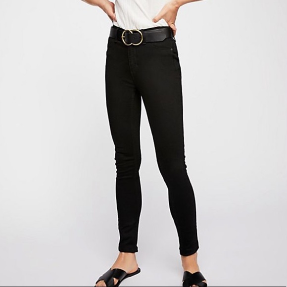 Free People Denim - NWT Free People High-Rise Long and Lean Jeans 27